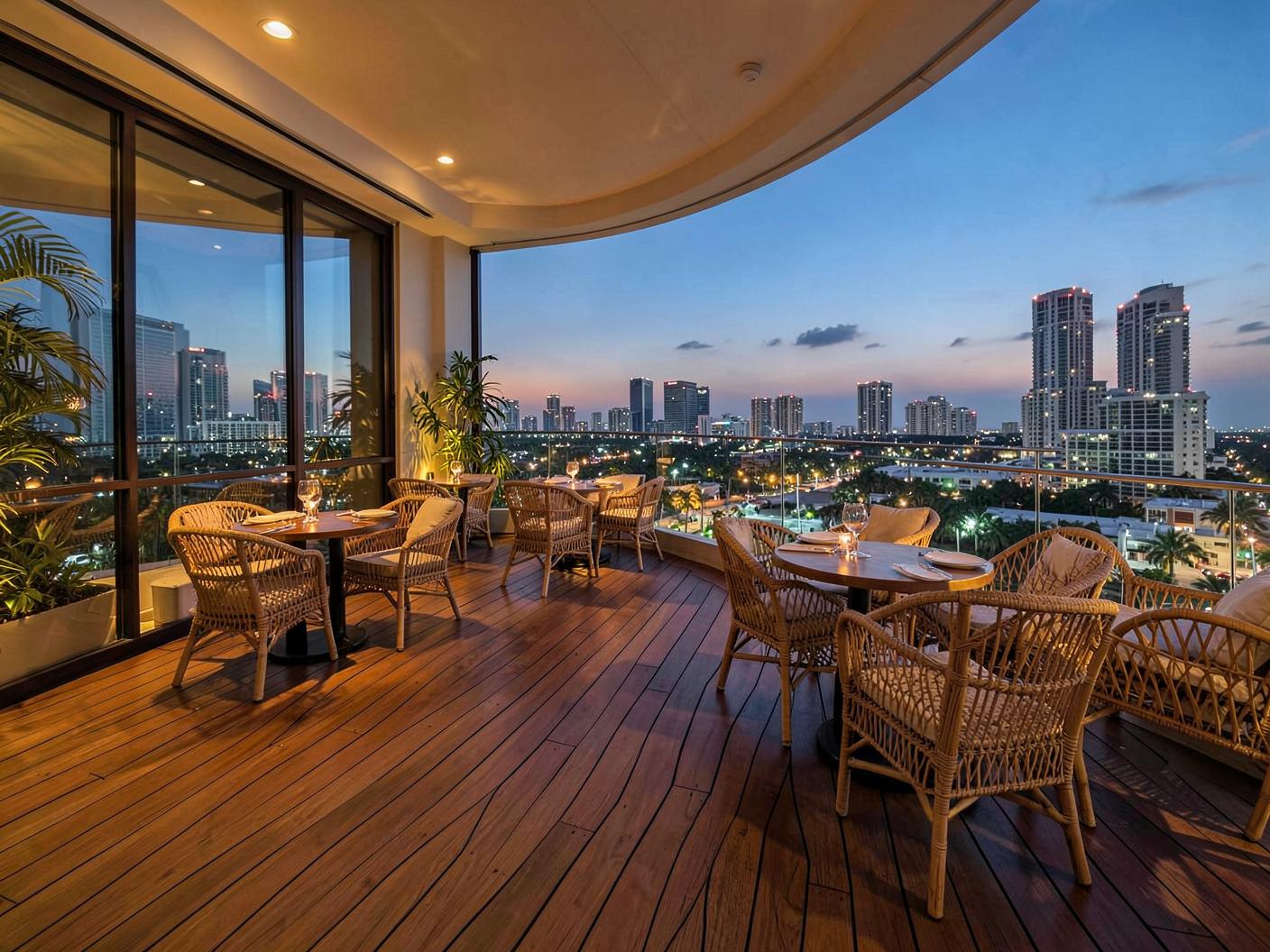 Rooftop Terrace Dining