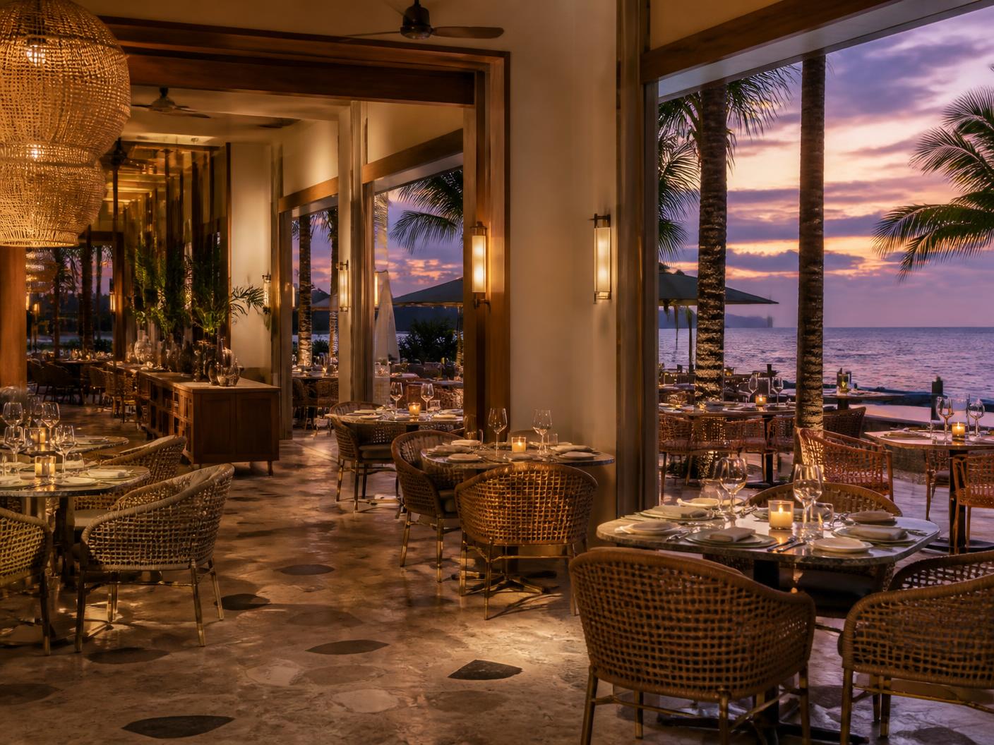 Waterfront Dining Interior